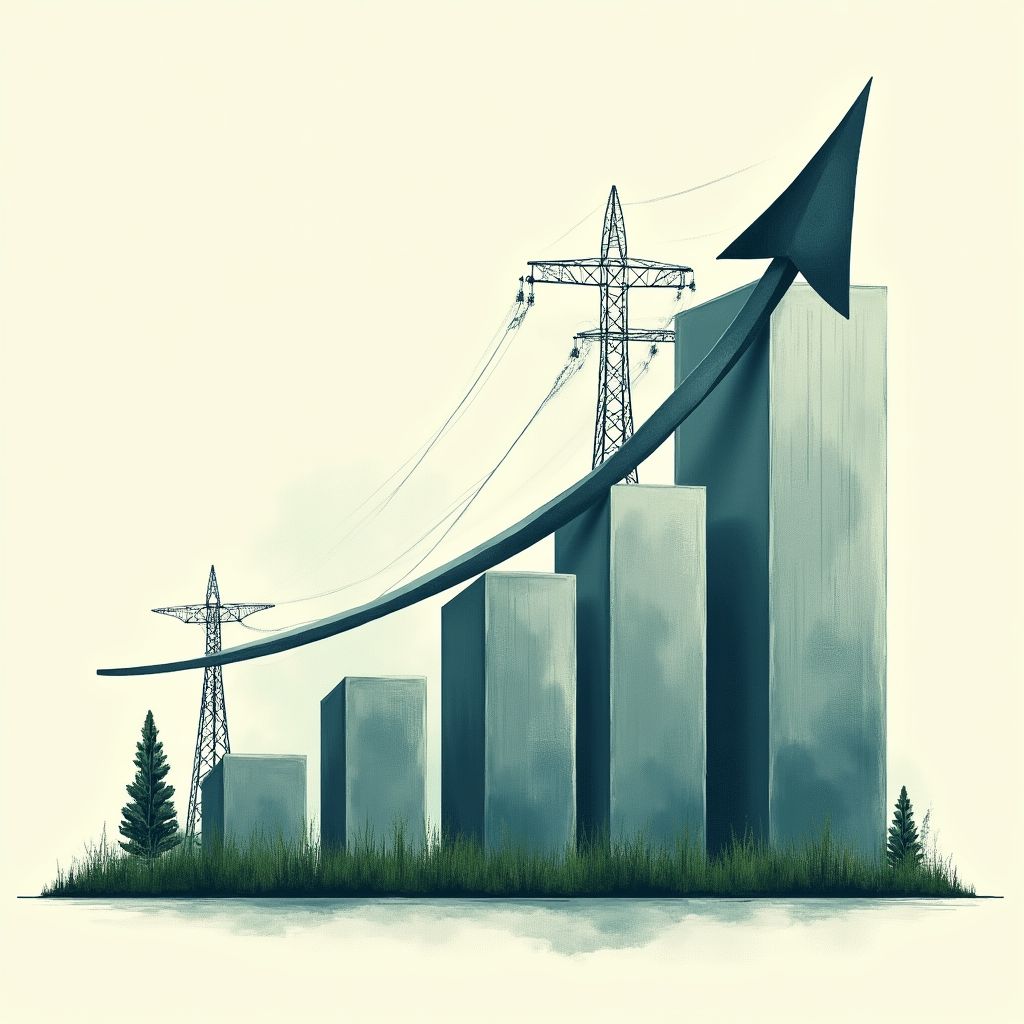 Gráfico de retorno de inversión en estaciones de carga